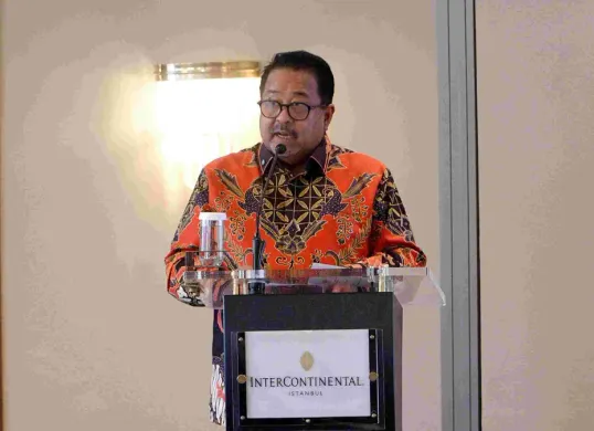 Wagub Jakarta, Rano Karno, saat menghadiri forum di InterContinental Istanbul, Turki. (Sumber: Dok Kominfotik Pemprov Jakarta)