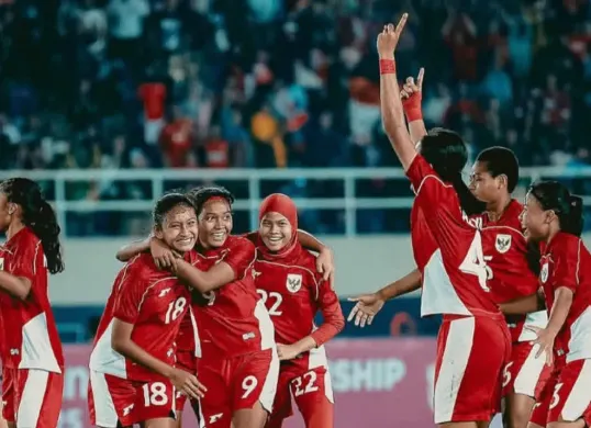 Timnas Indonesia Putri U-16 lolos semifinal Piala AFF U-16 2025. (Sumber: Instagram/@timnasindonesia)