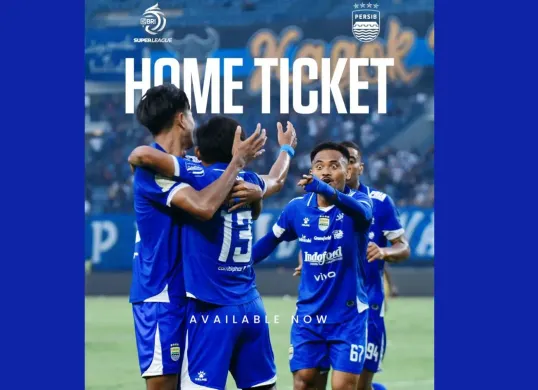 Harga tiket Persib hadapi Borneo FC (Sumber: X/@persib)