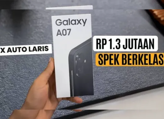 Samsung Galaxy A07. (Sumber: YouTube/Pan Channel)