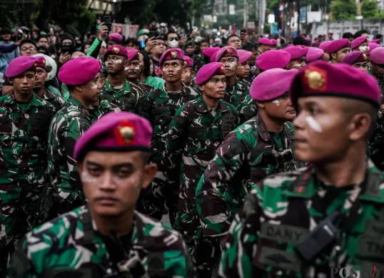 Ilustrasi prajurit TNI AD. (Sumber: Poskota/Bilal Nugraha Ginanjar)