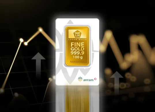 Harga emas di PT Aneka Tambang Tbk. (Antam) kembali menguat pada perdagangan hari ini, Senin, 25 Mei 2026. (Sumber: logammulia.com)