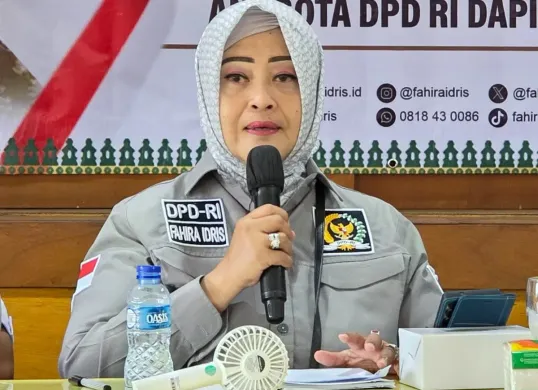 Anggota Dewan Perwakilan Daerah (DPD) Dapil DKI Jakarta Fahira Idris. (Sumber: Istimewa)