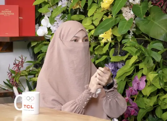 Wardatina bantah sumber rekaman Inara dari Virgoun (Sumber: YouTube/CURHAT BANG Denny Sumargo)