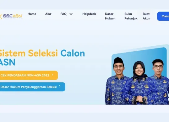 Pendaftaran PPPK Kemenkumham 2026 dibuka Rabu, 7 Januari 2026. (Sumber: tangkapan layar)