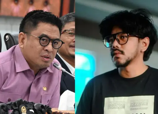 Potret Endipat Wijaya (Kiri) Ferry Irwandi (Kanan) (Sumber: Kolase Edit Canva)