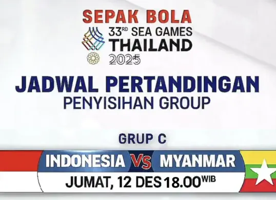 Indonesia vs Myanmar SEA Games 2025 (Sumber: Dok/SEA Games)