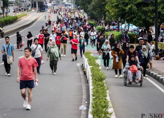 CFD Sudirman-Thamrin dan Rasuna Said ditiadakan pada Minggu, 25 Oktober 2026. (Sumber: Poskota/Bilal Nugraha Ginanjar)