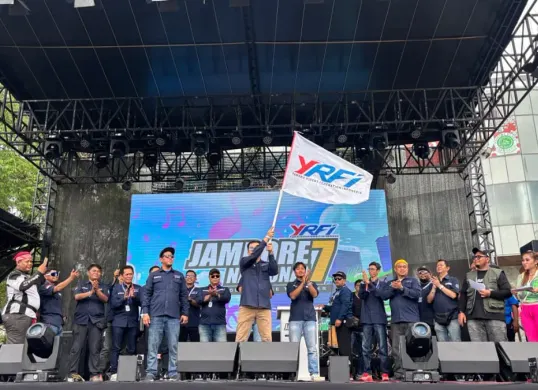 YRFI menggelar Munas ke-5 dan Jamnas ke-7 di Jakarta. (Sumber: Dok. Yamaha)