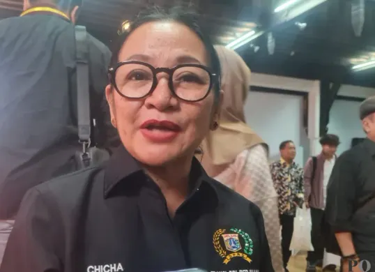 Anggota Komisi E DPRD DKI Jakarta, Chicha Koeswoyo. (Sumber: Poskota/Pandi Ramedhan)