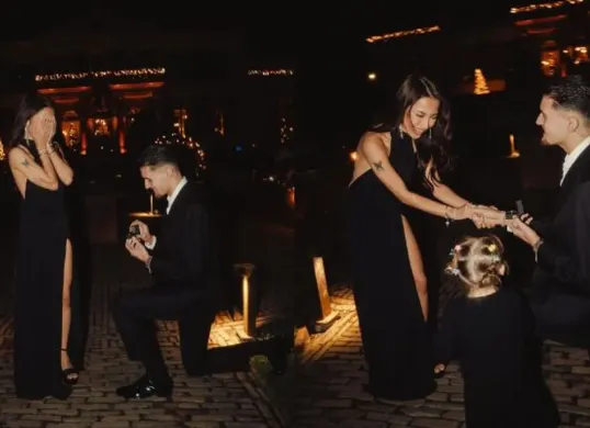 Momen haru dan romantis Jennifer Coppen yang dilamar Justin Hubner, Unggahan instagram dibanjiri ucapan selamat. (Sumber: Instagram/@justinhubner5, @jennifercoppenreal20)