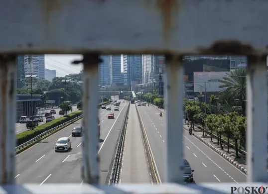 Jadwal penutupan jalan Jakarta saat Running Festival 2026 pada 24-25 Oktober. (Sumber: Poskota/Bilal Nugraha Ginanjar)