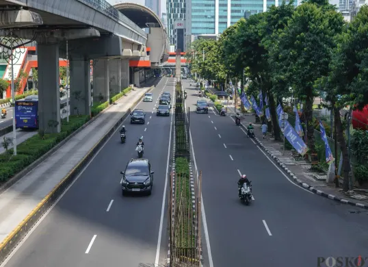 Ilustrasi - Jadwal ganjil genap Jakarta 25 Agustus 2026 ditiadakan karena tanggal merah libur nasional. (Sumber: Poskota/Bilal Nugraha Ginanjar)