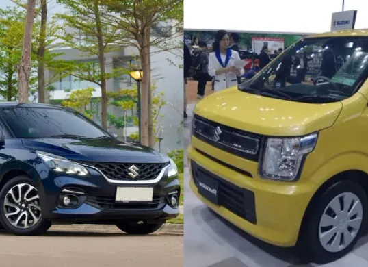 Suzuki Baleno dan Wagon R menjadi dua model yang disuntik mati pada tahun 2025. (Sumber: Suzuki)