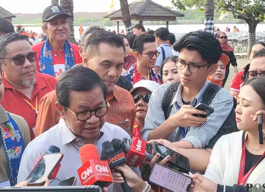 Gubernur Jakarta terpilih Pramono Anung akan mendorong disetiap Kota di Jakarta memiliki sekolah khusus bagi anak-anak disabilitas. (Sumber: Poskota/Pandi Ramedhan)