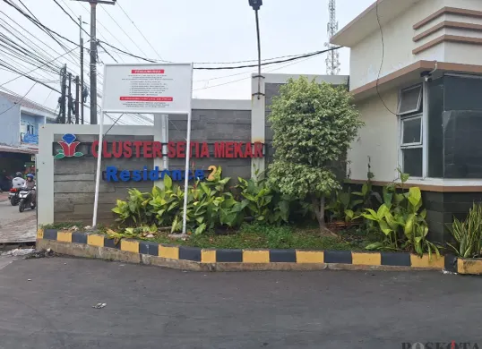 Cluster Setia Mekar di Tambun Utara, Kabupaten Bekasi, seusai dikosongkan, Minggu, 2 Februari 2025. (Sumber: Poskota/Ihsan Fahmi)