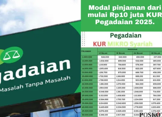 Tips pengajuan KUR Pegadaian 2025 secara lengkap. (Sumber: Poskota/Arip Apandi)