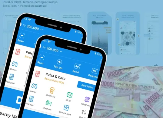 Dapatkan saldo DANA gratis Rp115.000 hari ini, temukan linknya segera, agar uang bisa langsung masuk ke dompet digital secara otomatis. (Sumber: Poskota/Syifa Luthfiyah)