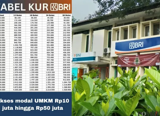 Modal pinjaman untuk usaha UMKM dari KUR BRI 2025. (Sumber: Poskota/Arip Apandi)