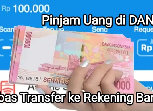 Ilustrasi pinjam uang di DANA. (Sumber: Poskota/Kamila Sayara)