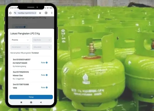 Cari tahu pangkalan LPG 3 Kg terdekat pakai situs my pertamina, ini linknya.