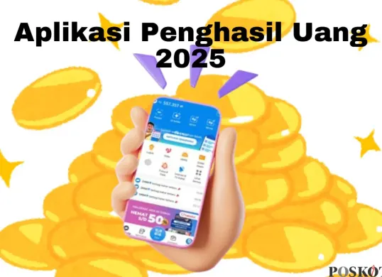 Aplikasi penghasil uang Funluck sampai Rp50.000. (Sumber: Poskota/Arip Apandi)