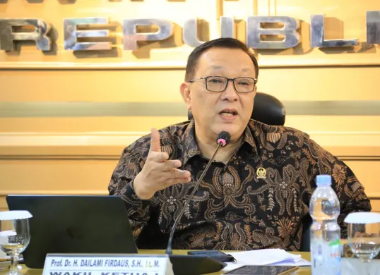 Wakil Ketua Komite III DPD, Prof. Dr. Dailami. (Sumber: Dok. DPD)