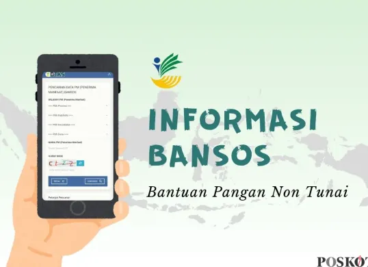Infromasi kriteria penerima saldo dana bansos BPNT 2025. (Sumber: Poskota/Della Amelia)