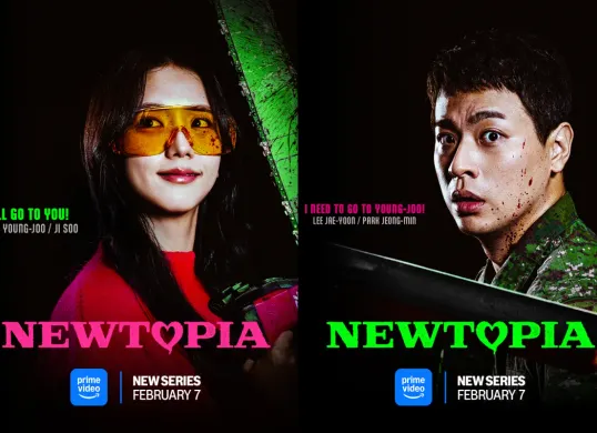 Berikut ini adalah sinopsis drama Korea Newtopia yang dibintangi oleh Jisoo BLACKPINK. (Sumber: X/@PrimeVideo)