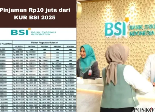 KUR Super Mikro BSI 2025 menawarkan pinjaman Rp10 juta untuk pelaku usaha kecil. (Sumber: Poskota/Arip Apandi)
