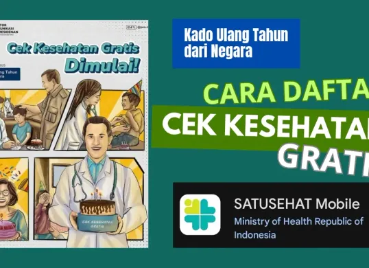 Daftar Cek Kesehatan Gratis menggunakan NIK KTP khusus untuk Anda yang sedang ulang tahun. Jangan lewatkan kesempatan ini. (Sumber: Poskota/Neni Nuraeni/Kemenkes)