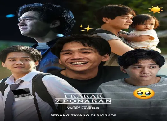 FIlm 1 Kakak 7 Ponakan sukses merebut hati para penonton. (Instagram/@1kakak7ponakan)