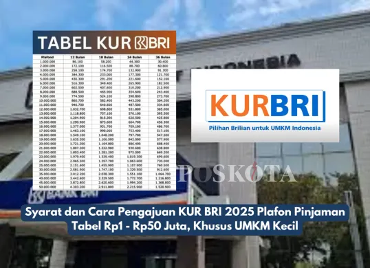 Kredit Usaha Rakyat (KUR) BRI 2025: Solusi permodalan untuk UMKM berkembang. (Sumber: Poskota/Yusuf Sidiq)