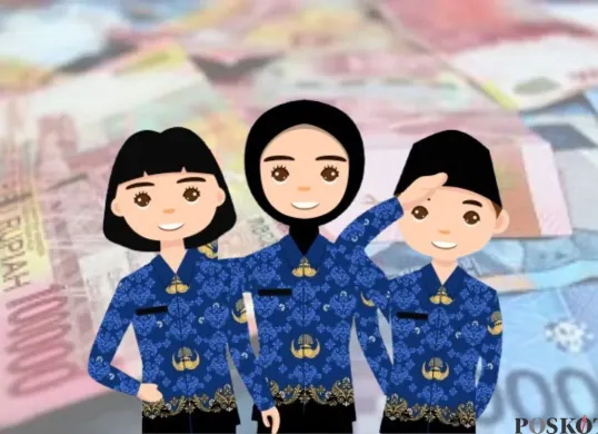 Ilustrasi pencairan THR ASN. (Sumber: Poskota/Arip Apandi)