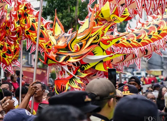 Ilustrasi. 105 personel satpol PP Jakarta Barat amankan festival Cap Go Meh di Glodok. (Sumber: Poskoata/ Bilal Nugraha Ginanjar)