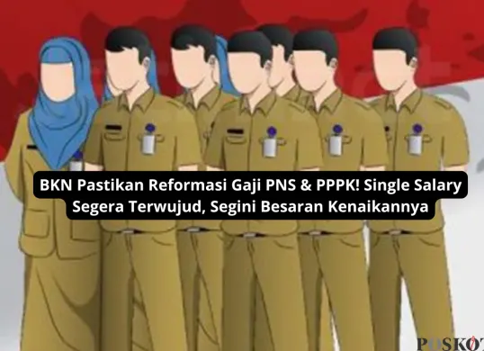 Sistem single salary yang diperjuangkan BKN akan memberikan kepastian gaji dan kesejahteraan bagi ASN dan pensiunan di Indonesia. (Sumber: Poskota/Yusuf Sidiq)