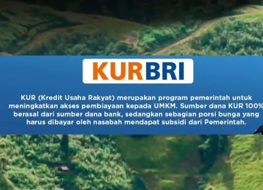 Ilustrasi KUR BRI 2025. (Sumber: X/@BANKBRI_ID)
