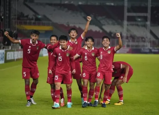 Timnas Indonesia kalah telak saat laga melawan Iran di laga perdana Piala Asia U20. (Sumber: Pinterest)