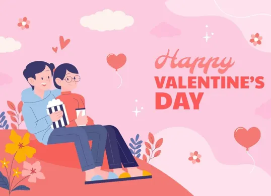 Ilustrasi Hari Valentine (Sumber: Freepik/Freepik)
