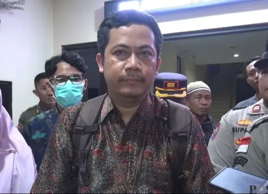 Ketua Tim Cegah Tangkal dan Siber BPOM Jakarta, Andrianto Nur Ichsan. (Sumber: Poskota/Pandi Ramedhan)