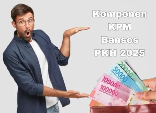 Komponen penerima bansos PKH tahap satu 2025. (Sumber: Poskota/Syania Nurul Lita Baikuni)