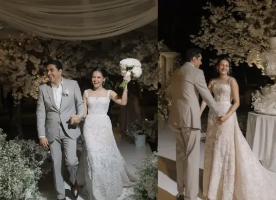 Yunita Siregar resmi menikah dengan Wicky Victor Oliando di hari Valentine. (Sumber: Instagram/@yunitasiregar)