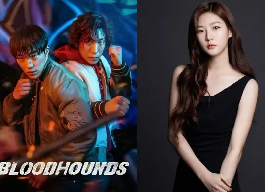 Bloodhounds, film terakhir dari Kim Sae Ron yang suguhkan full action. (Sumber: Poskota/edited by Syifa Luthfiyah)