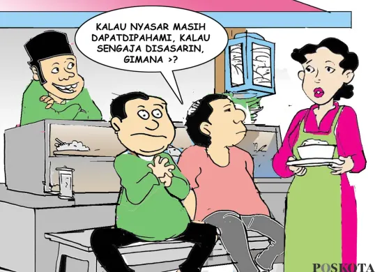 Obrolan Warteg: Jalan Terbaik Untuk Rakyat (Sumber: Poskota/ Yudhi Himawan)