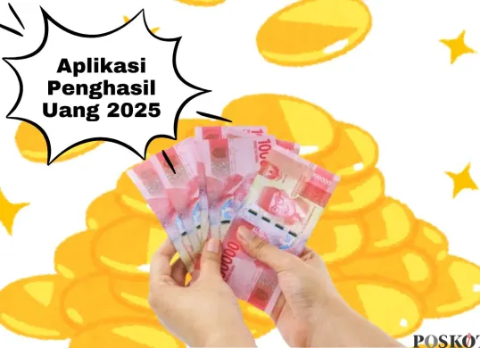 Aplikasi penghasil uang terbaru terbukti menghasilkan cuan. (Sumber: Poskota/Arip Apandi)