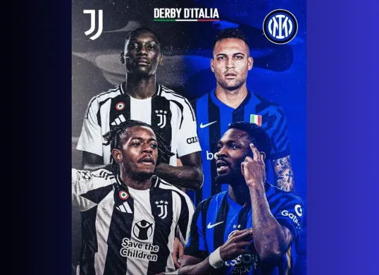 Link live streaming Juventus Vs Inter Milan (Sumber: X/@FCIM_Pictures)