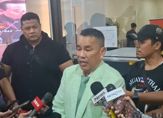 Pengacara kondang, Hotman Paris Hutapea. (Sumber: Poskota/Ali Mansur)