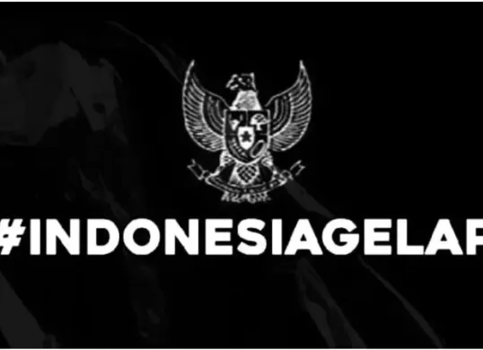 Indonesia Gelap trending di media sosial. (Sumber: X @bemuiofficial)