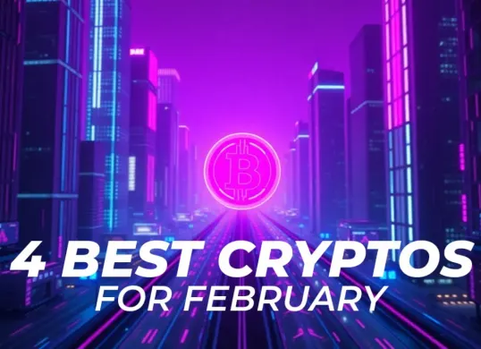 Ilustrasi empat proyek mata uang kripto yang menjanjikan. (Sumber: TechBullion)