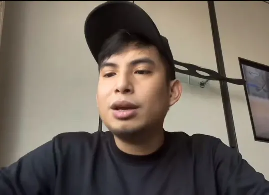 Okin buka suara terkait masalah dengan rekan bisnisnya. (Sumber: TikTok: @pigurls)